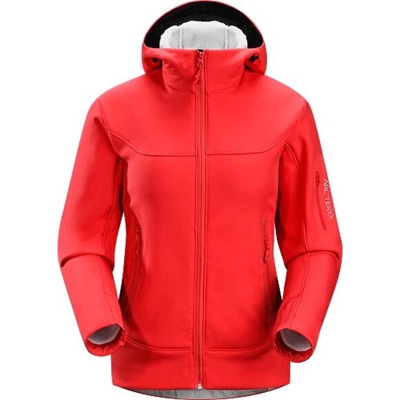 Arc’teryx Women’s Hyllus Hoody Red Large - Picture 1 of 11